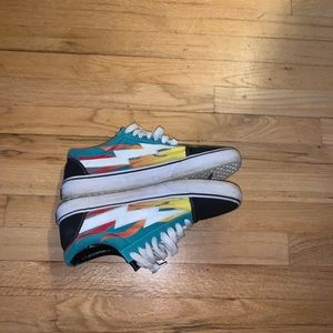 Revenge Storms Teal Flames